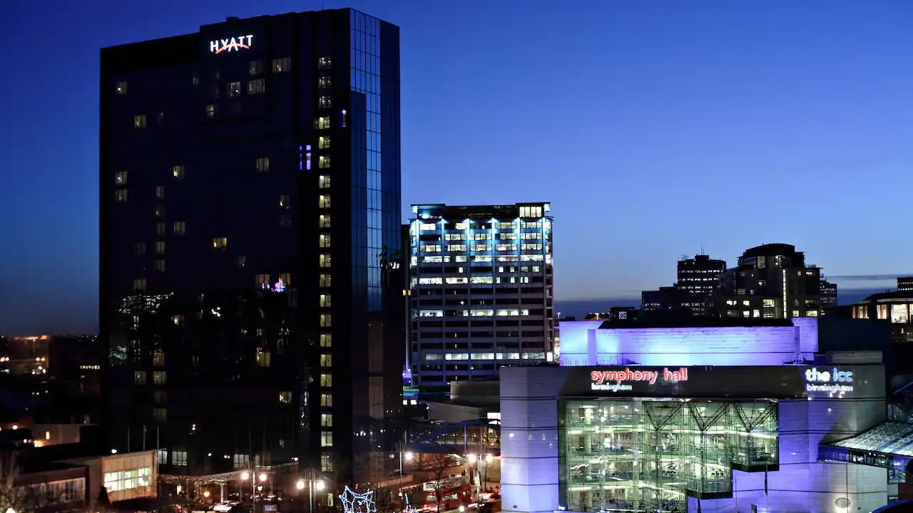 The Hyatt Regency Birmingham exterior