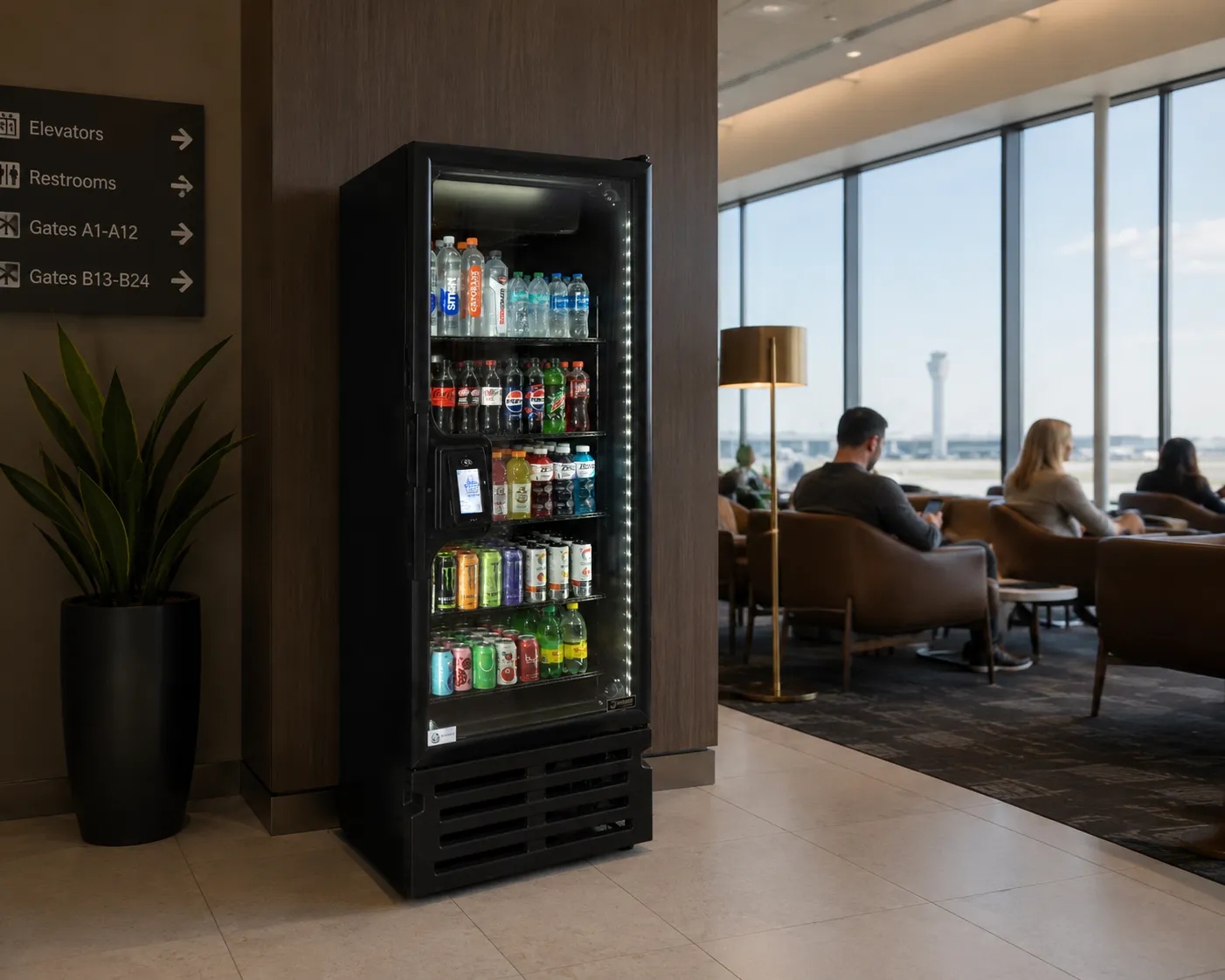 AI Vending in hotel